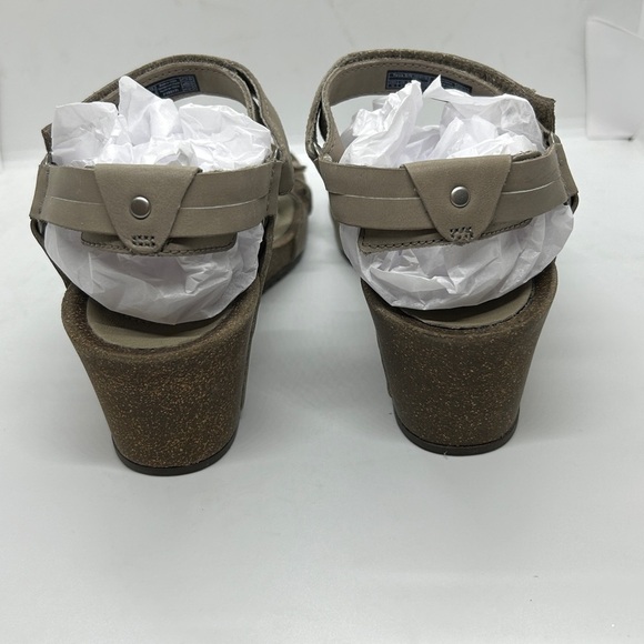Teva Ysidro Universal Wedge Taupe Sand Sandals SN 1015119 Women's Size 10 US - Picture 8 of 11